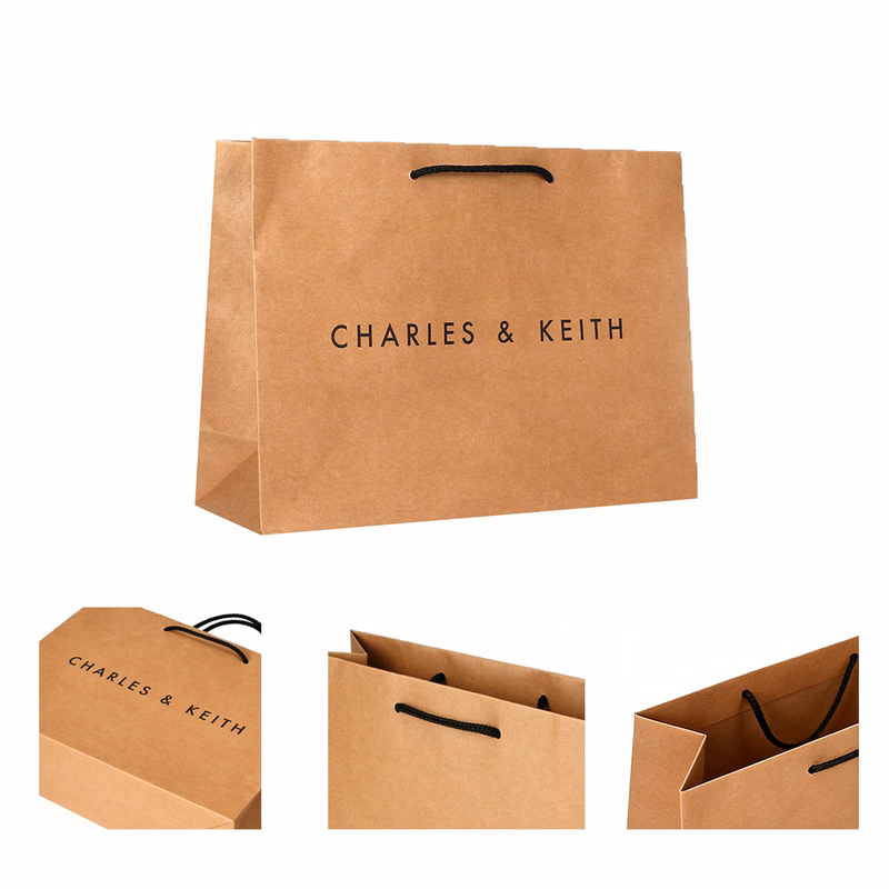Kraft Paper Tote Gift Shopping Bag