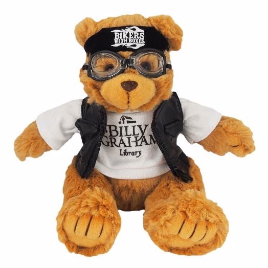 9" Biker Bear