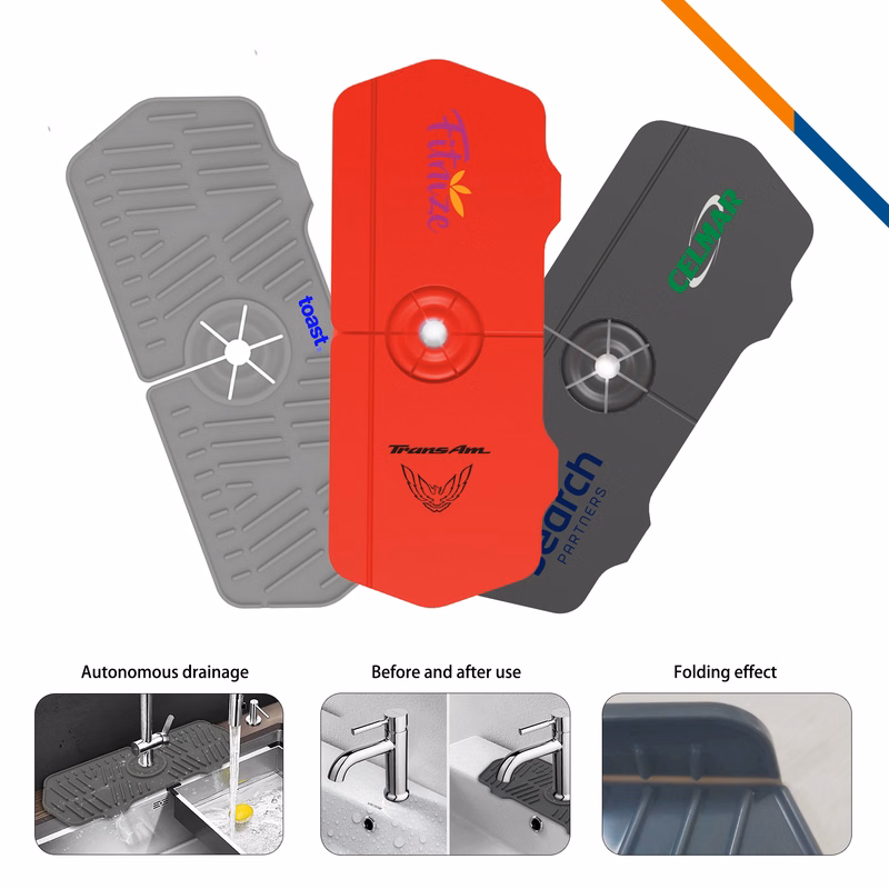 Fox Silicone Sink Mat