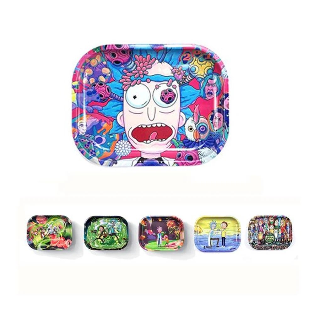 Metal Rolling Tray Smoke Buddy with Magnetic 1