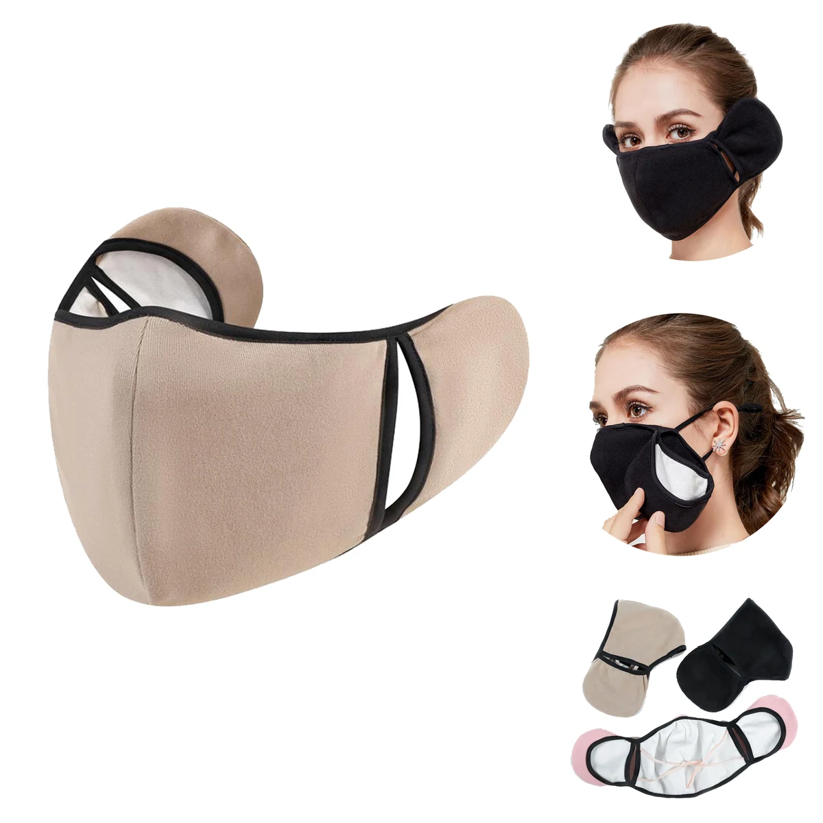 Mask With Earmuffs 1