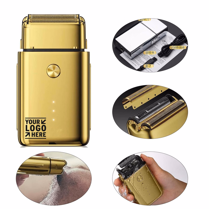 All-Metal Housing Barber Men Powerful Electric Razor Foil Shaver
