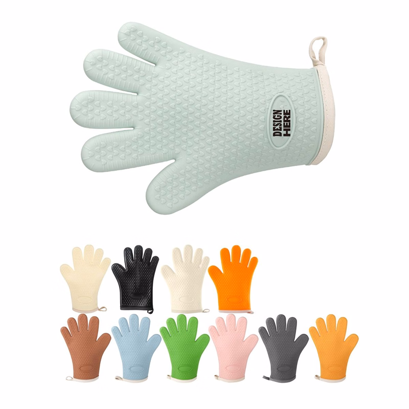 Silicone Oven Mitt Two Layers