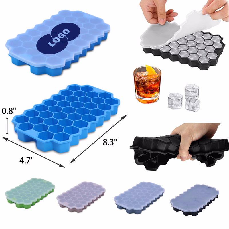 Efficient Silicone Honeycomb Shaped Ice Tray