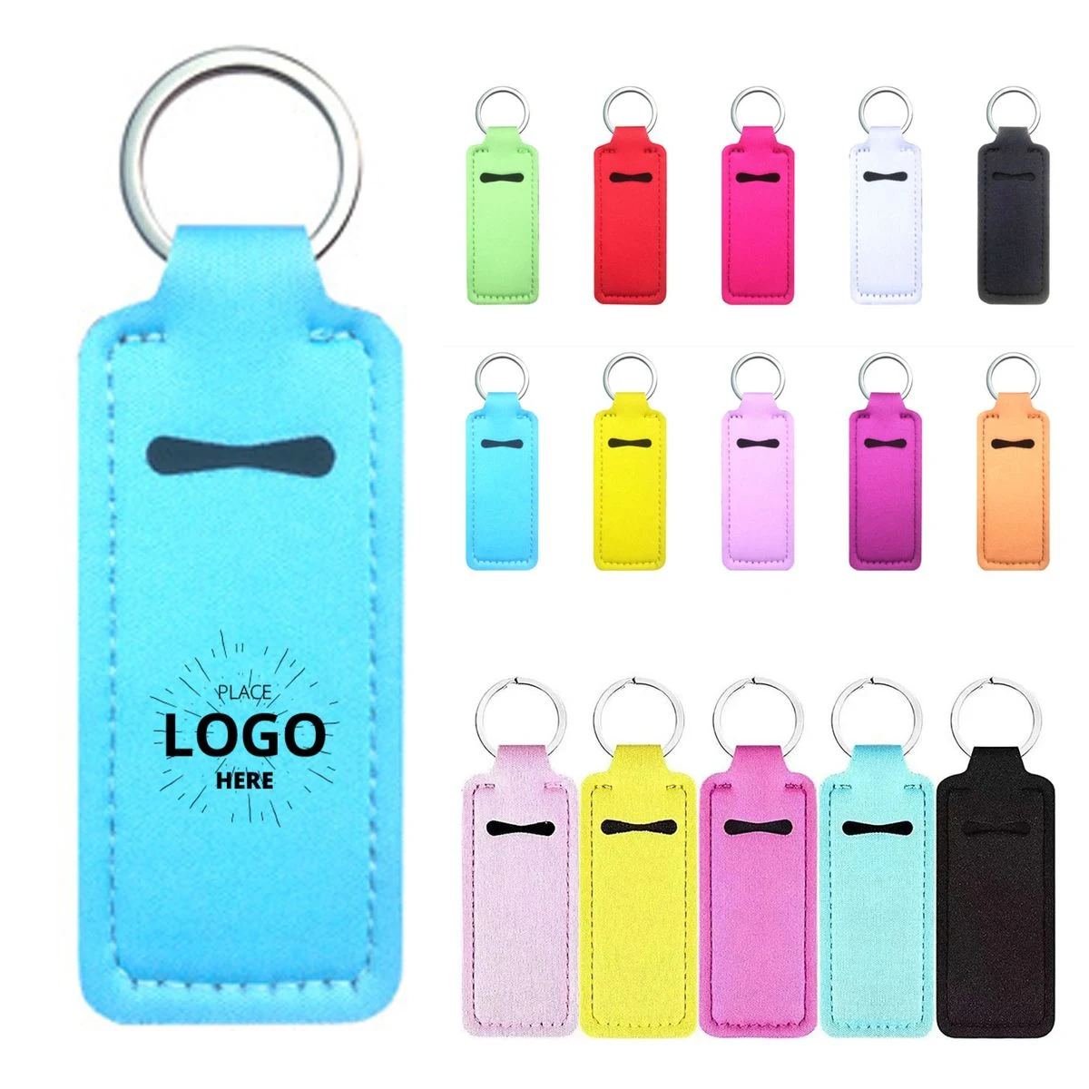 Square Lipstick Case Keychain 1