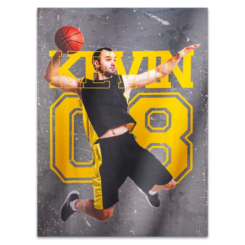 Custom Plush Fleece Photo Blanket 1