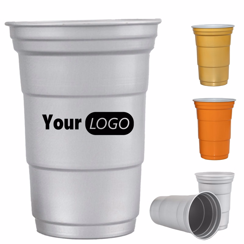 Reusable Aluminum Cold Drink Cup