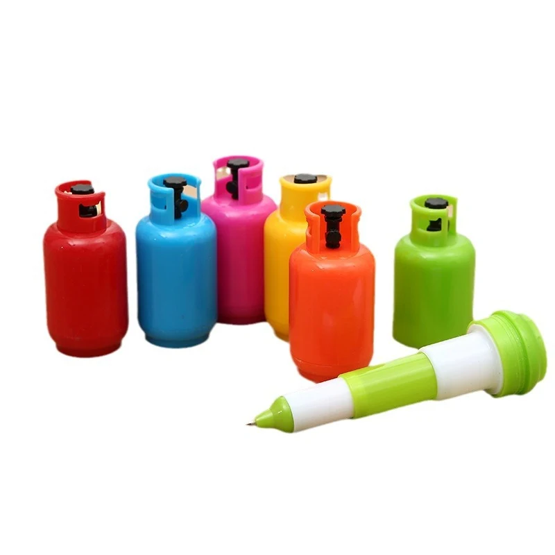 Creative Plastic Gas Tank Retractable Ballpoint Pen 1