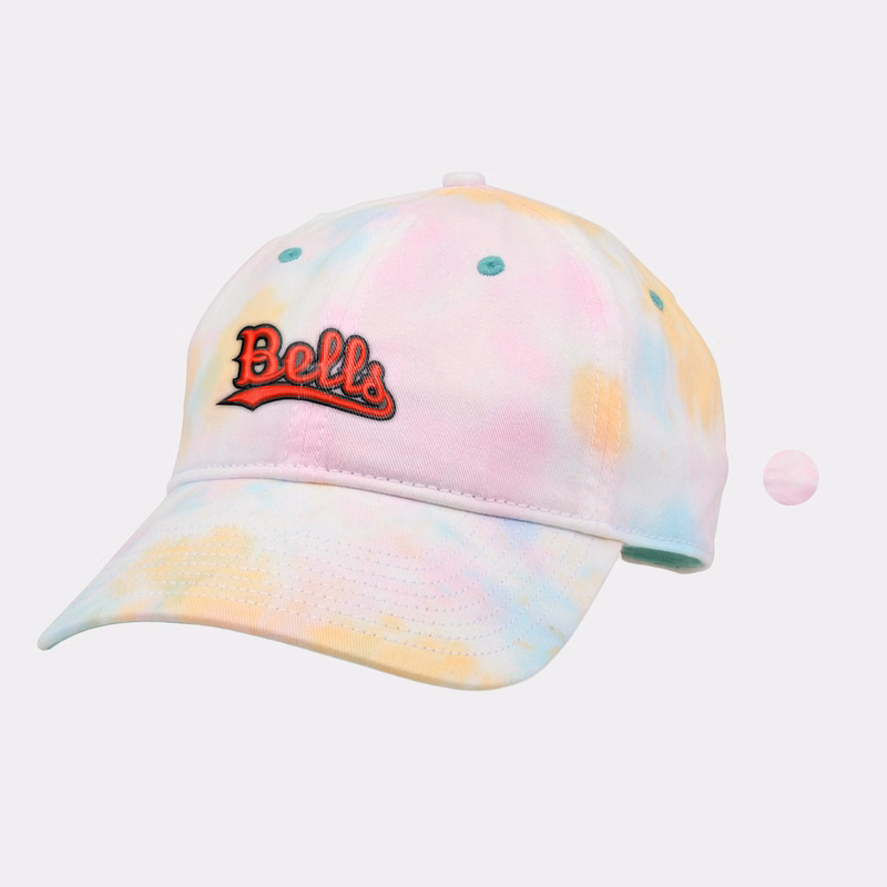 Relaxed Unstructured Tie Dye Twill Cap