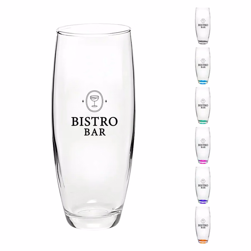 Sparkling Elegance Stemless Champagne Flutes