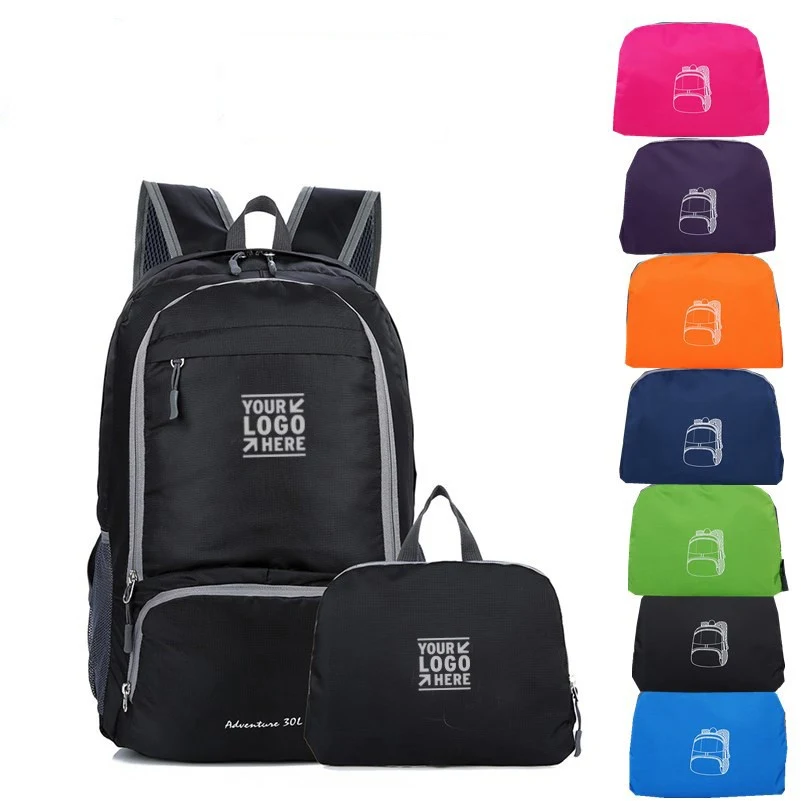 Outdoor Folding Backpack Lightweight Packable Backpack Travel Hiking Daypack Small Casual Foldable 1