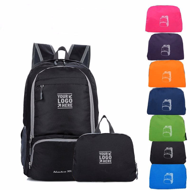Outdoor Folding Backpack Lightweight Packable Backpack Travel Hiking Daypack Small Casual Foldable