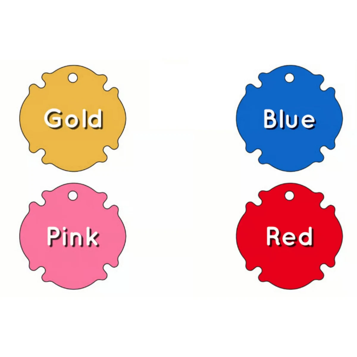Fire Maltese Aluminum Tag - 100% MADE IN THE USA 1