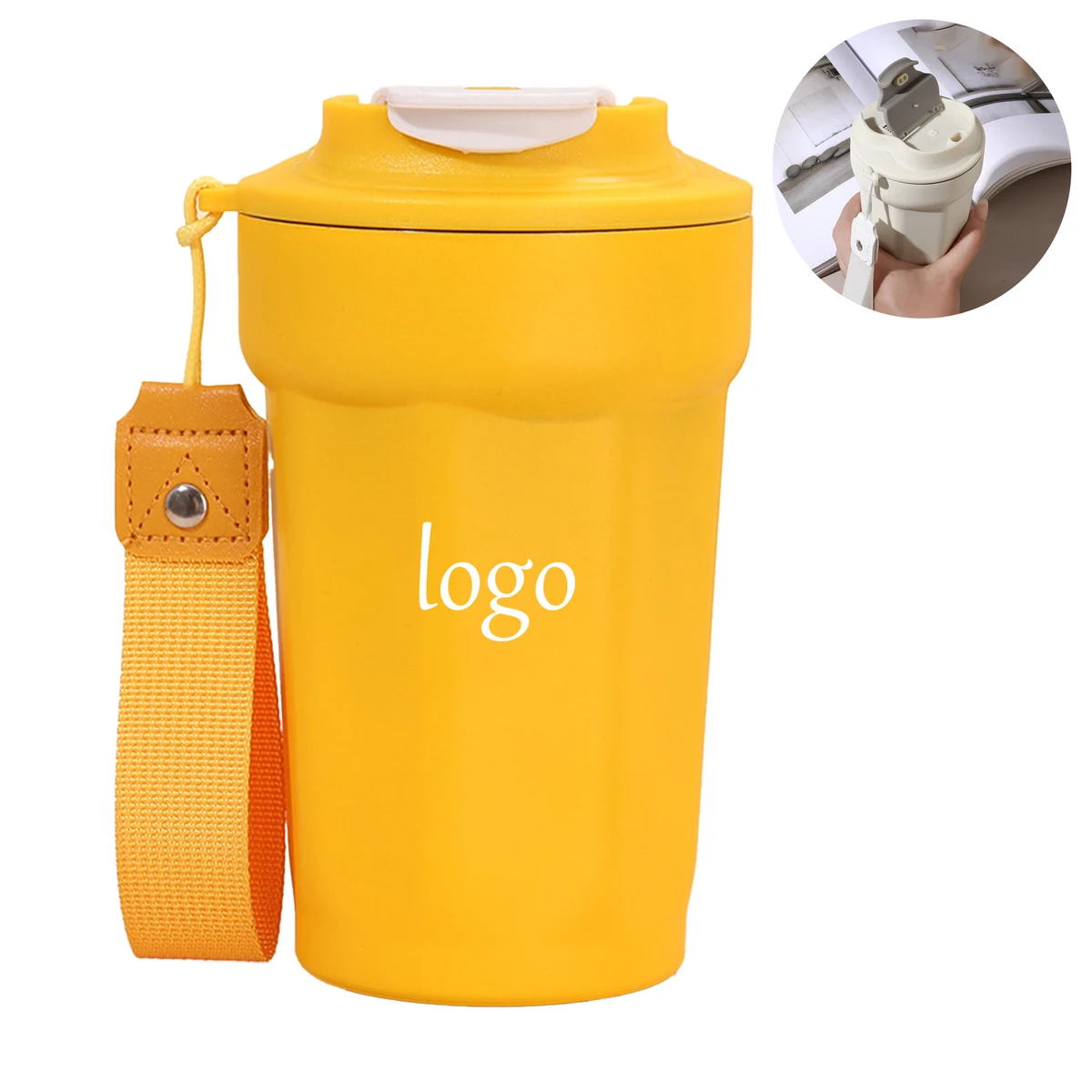 13oz Octagon Insulated Mug 1