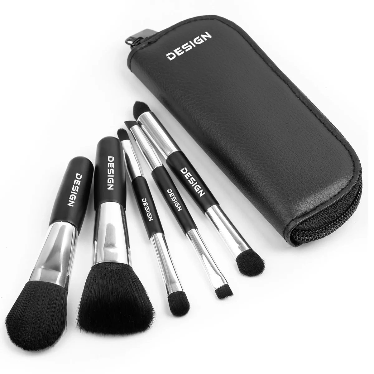 Mini 5Pcs Travel Makeup Brush Kits 1