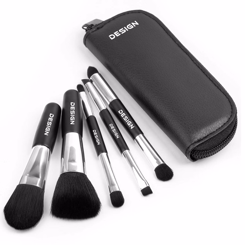 Mini 5Pcs Travel Makeup Brush Kits