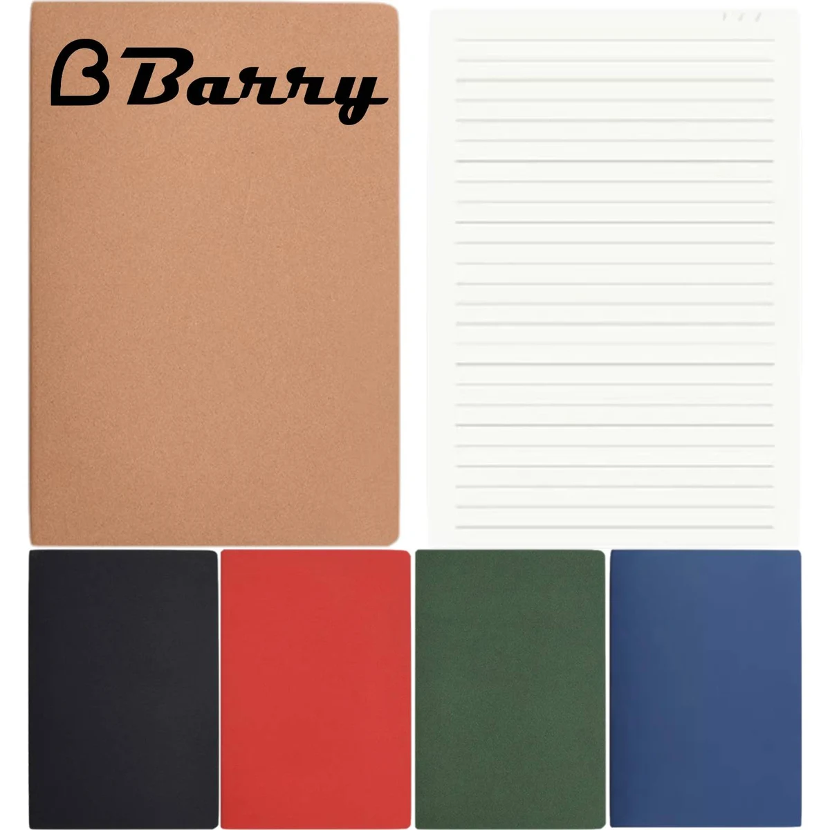 A5 Stitched Binding Lined Notebook 1