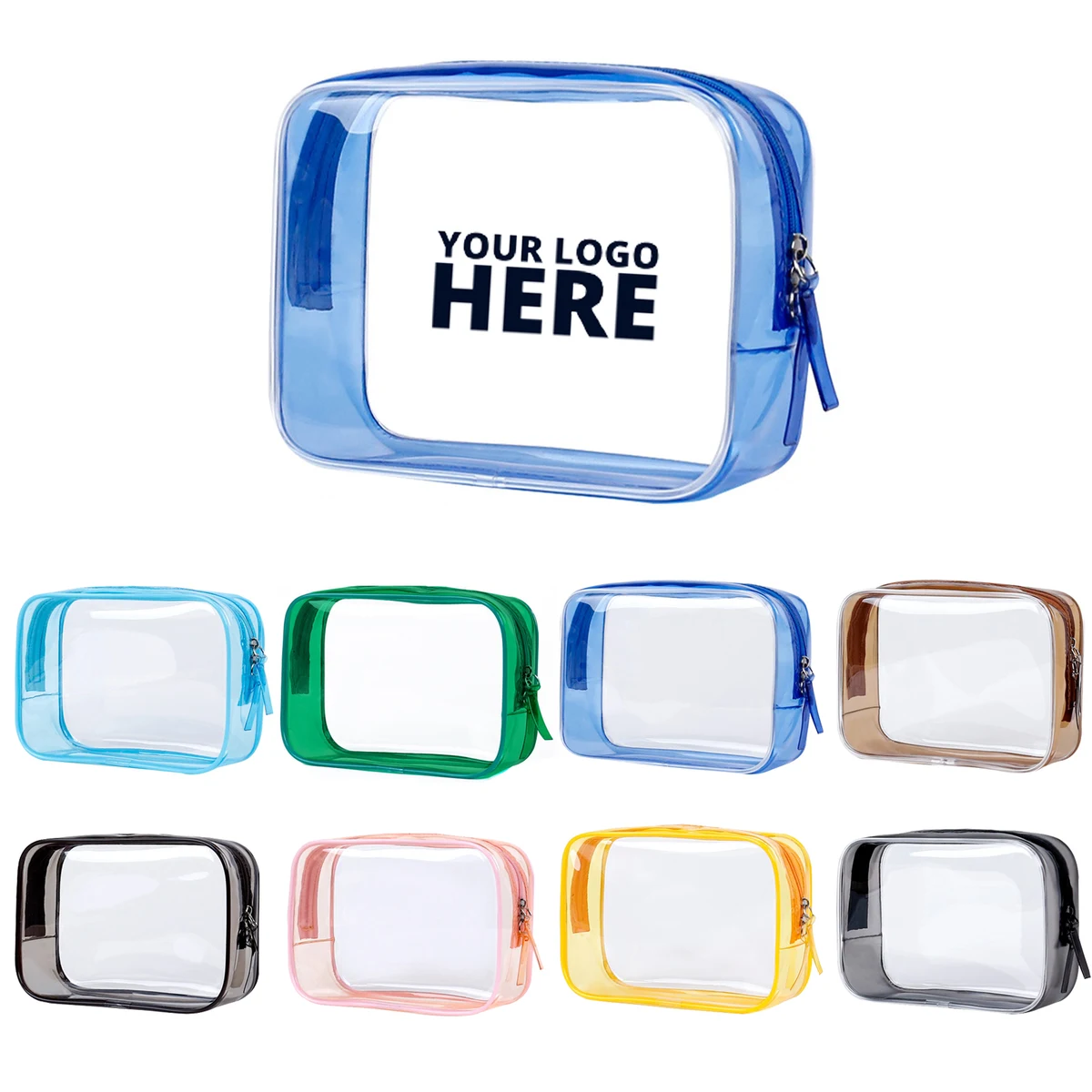 Clear Makeup Bag With Zipper 1