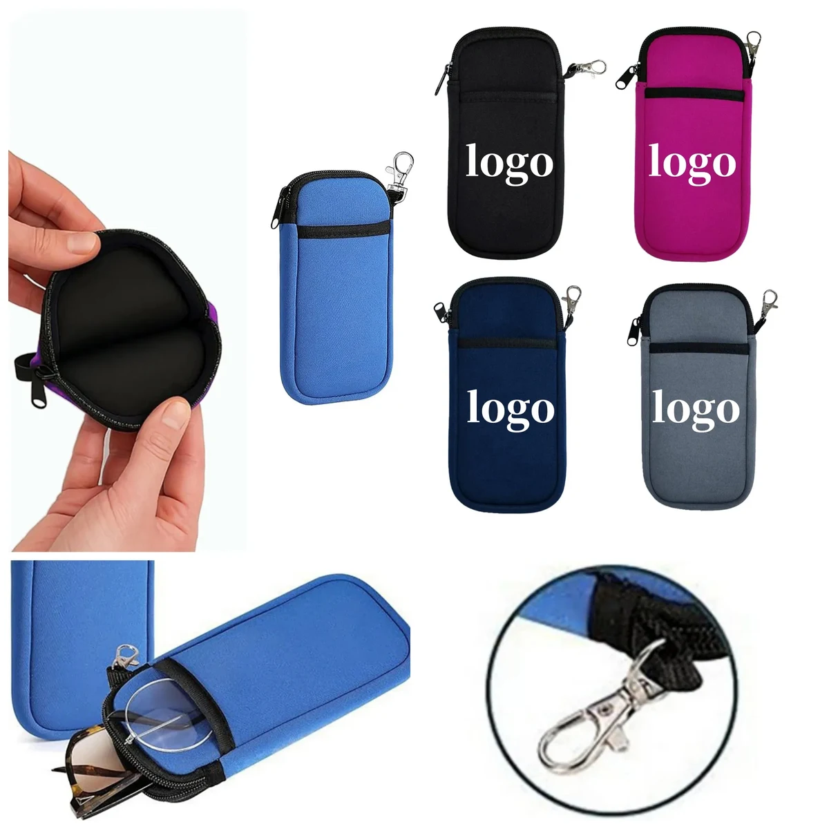 Neoprene Cell Phone Sleeve Pouch Case 1