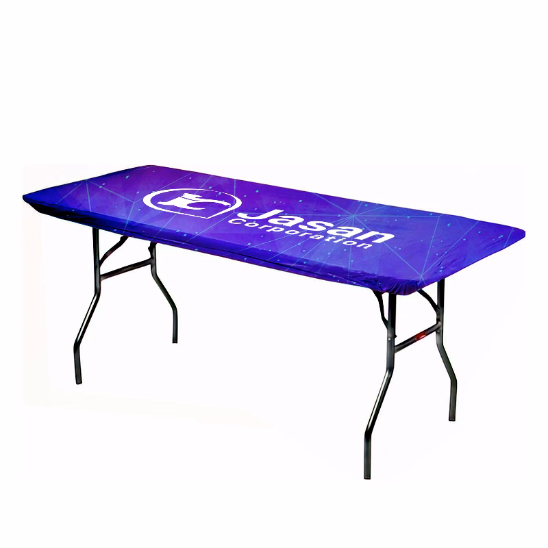 8' Quick Loop™ Table Cover, Dye Sublimation Print