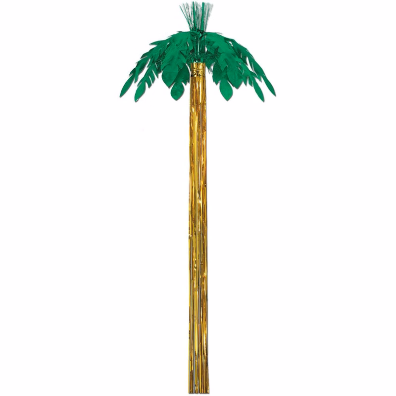 Palm Tree Decorations - Metallic