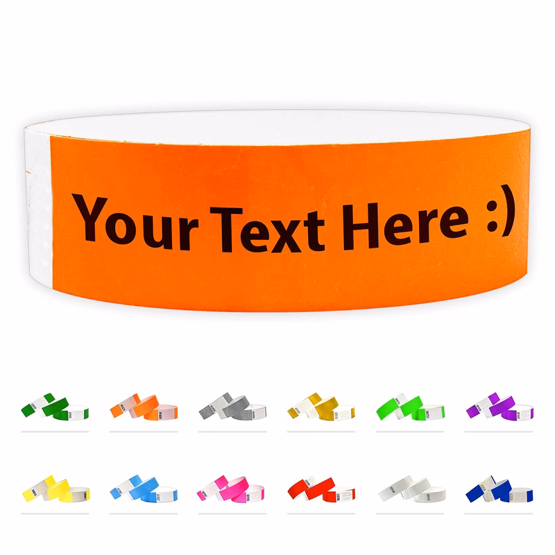 Custom Premium Paper Wristbands