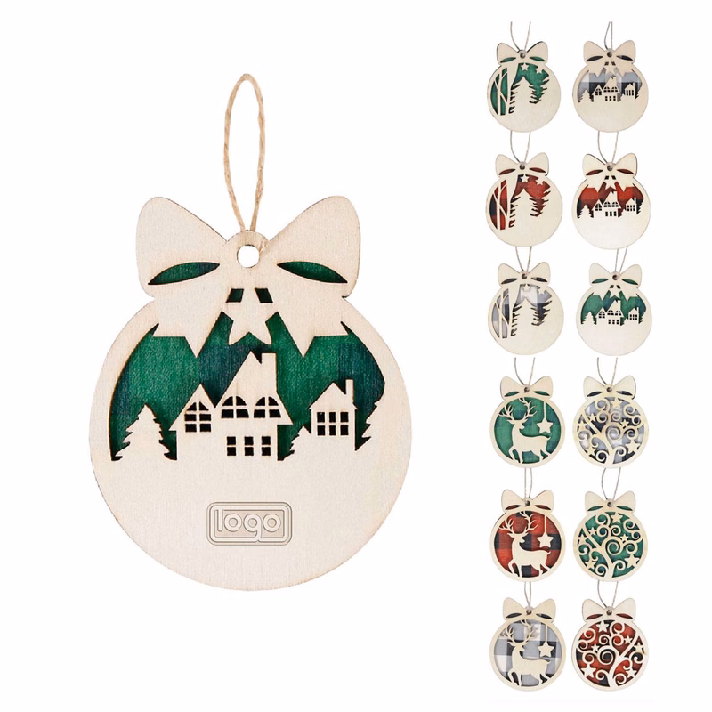 Wooden Christmas Ornament