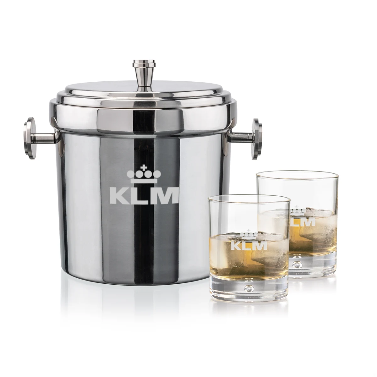Milano Ice Bucket & Bastia On-the-Rocks Set 1