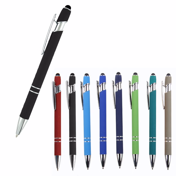 Soft-Touch Pen w/ Stylus
