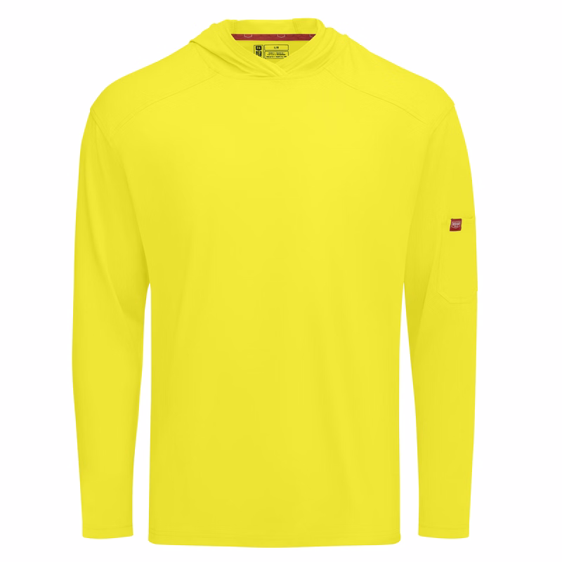 Red Kap® Men's Enhanced Visibility Sun Protection Pullover Hoodie