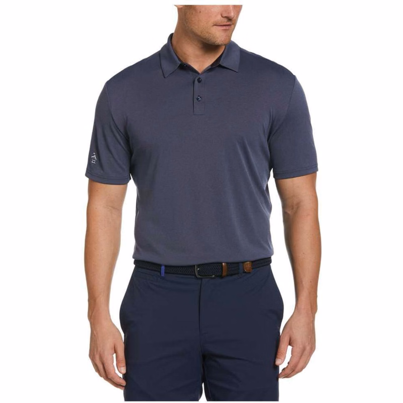 Original Penguin® Moisture Wicking Men's Oxford Polo Shirt with Custom Logo