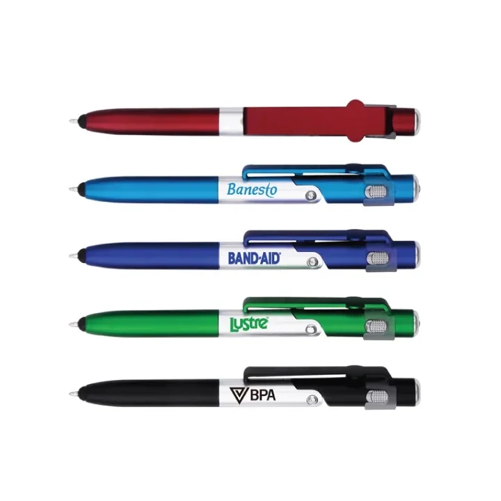 4-in-1 Pen + Phone Stand + Flashlight + Stylus 1