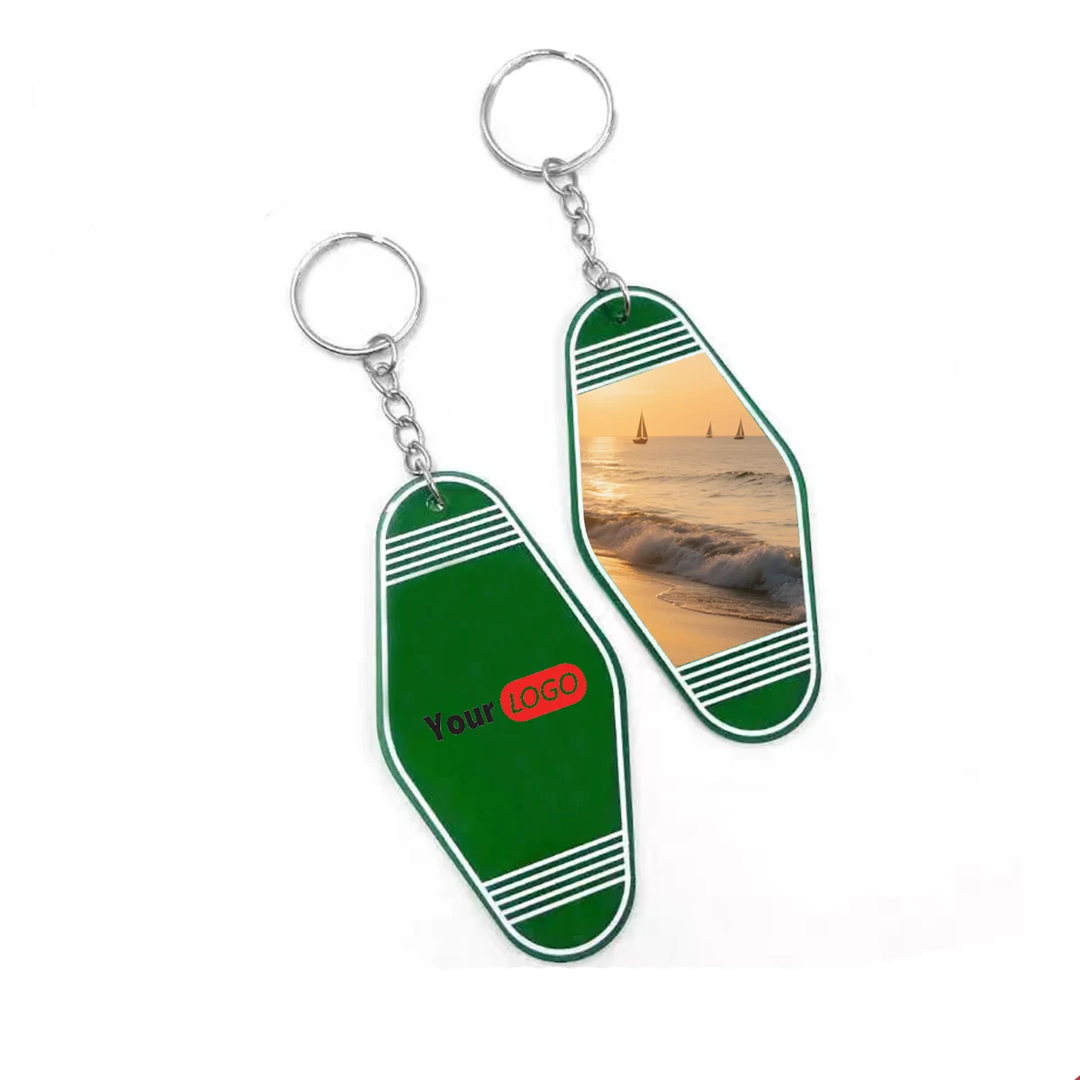 Double-Sided Printed Acrylic Keychain 1