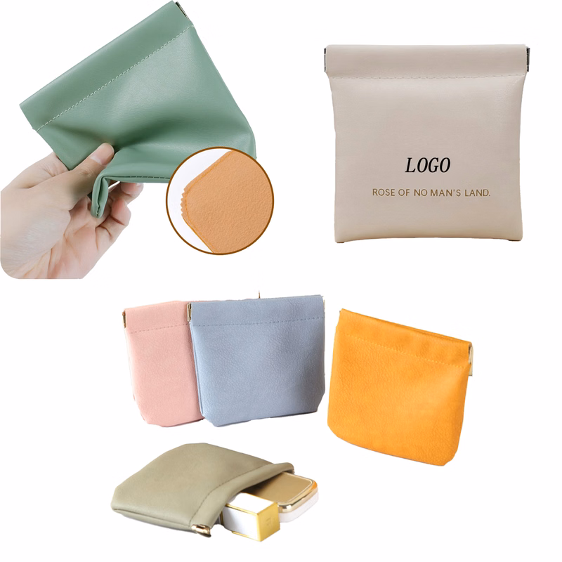 Headphone Coin Automatic Closing Storage Bag