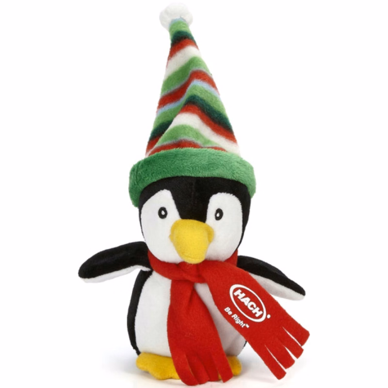 6" Penguin Christmas Stuffed Toy