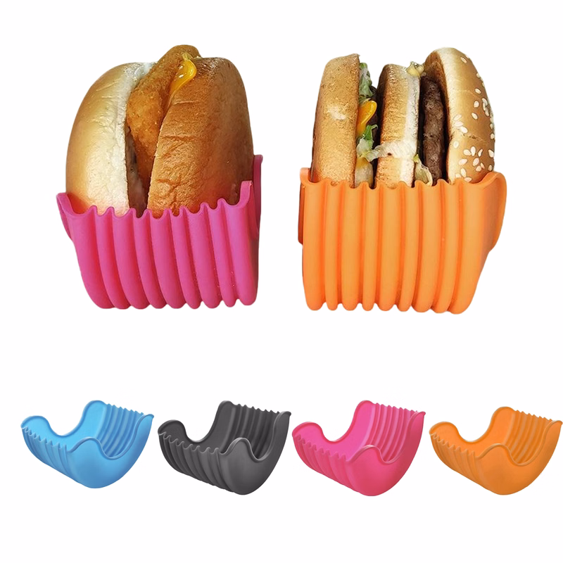 Portable Hamburger Anti-Drop Tray