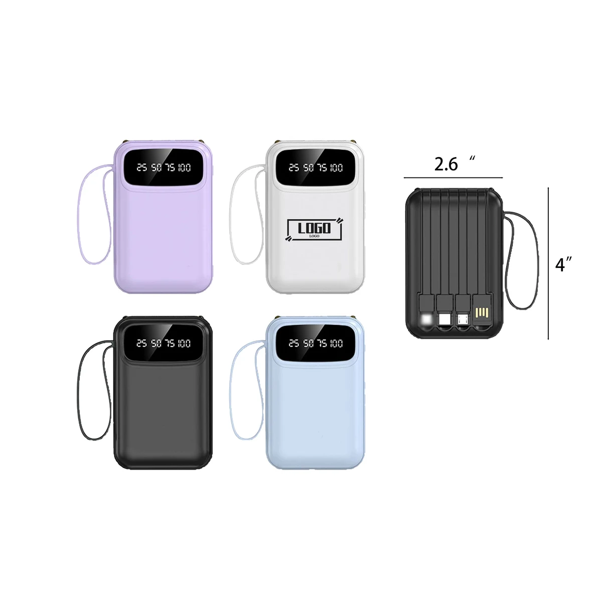 Fast Charging Portable Power Bank 5000mAh 1