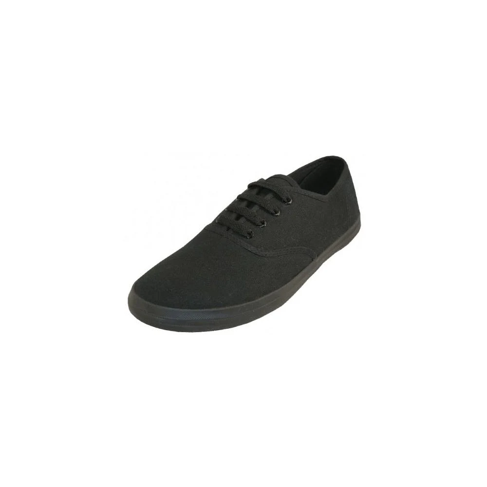 Women's Canvas Shoes - Black Sizes 5-10 1