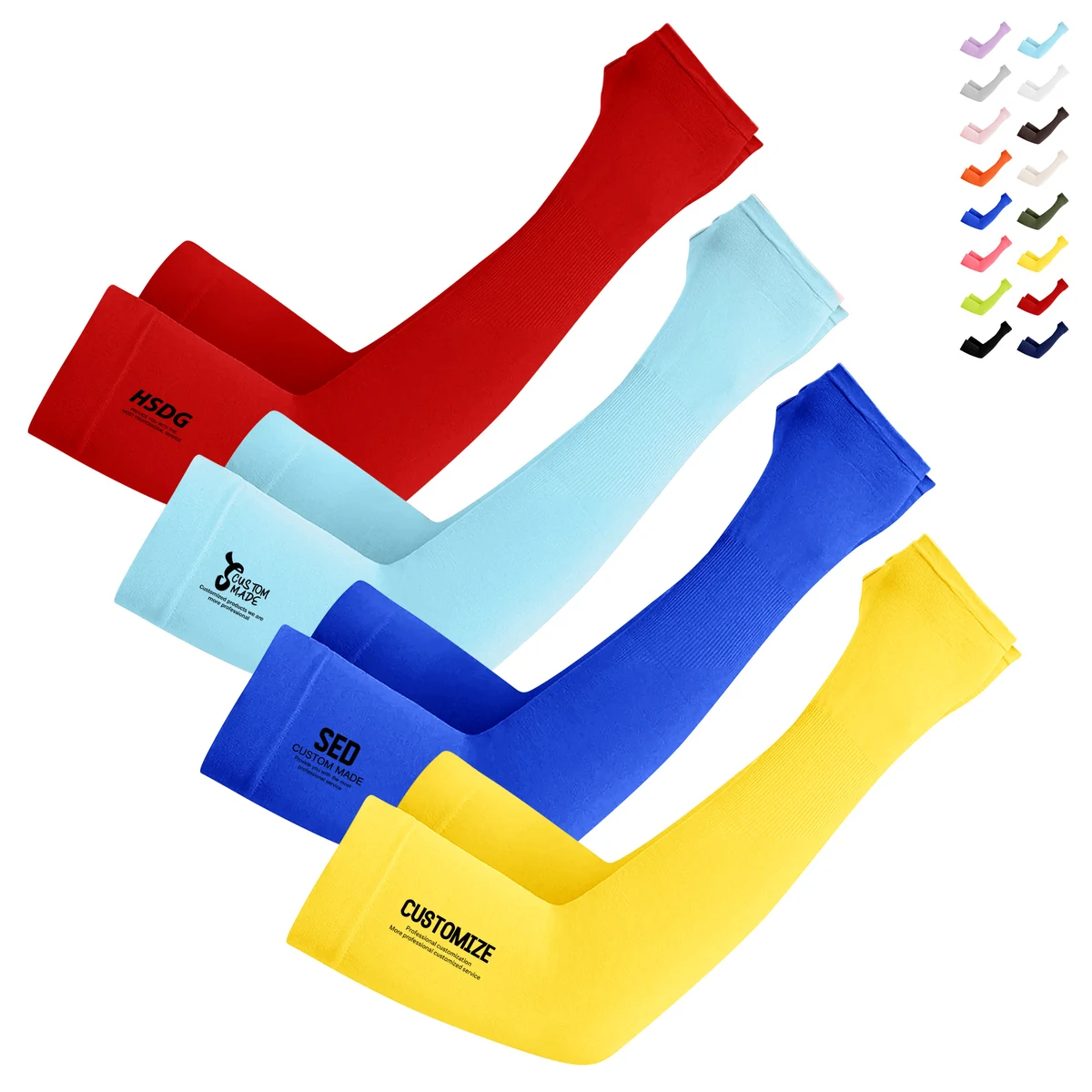 Unisex Sports Cooling Arm Sleeves 1