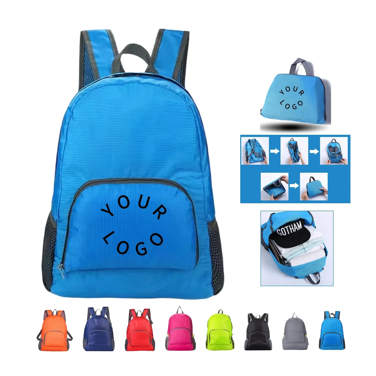 Foldable Waterproof Lightweight Backpack 1