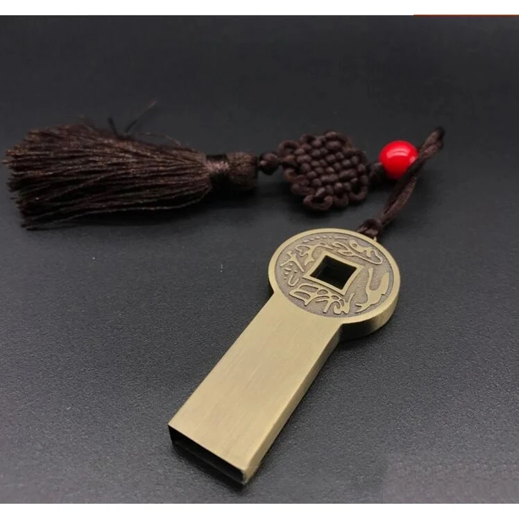 Classical round hole u disk customized-16G 1
