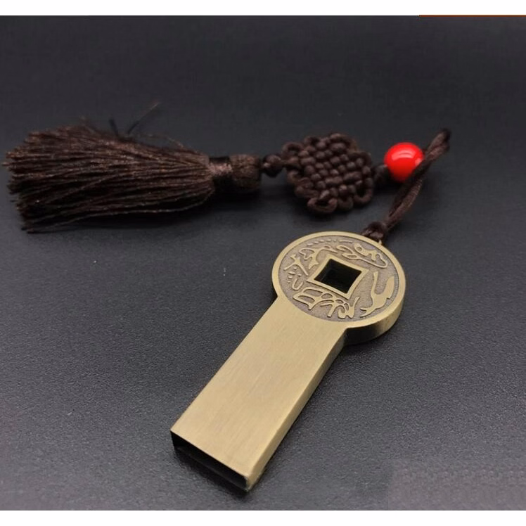 Classical round hole u disk customized-16G