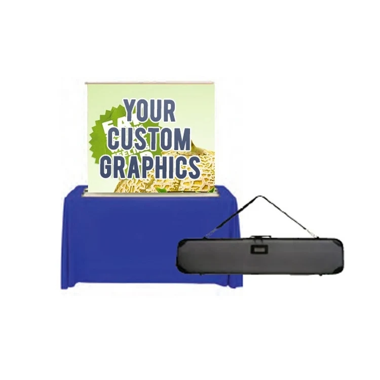 Retractable Tabletop Banner 60in x 36in Graphic 1