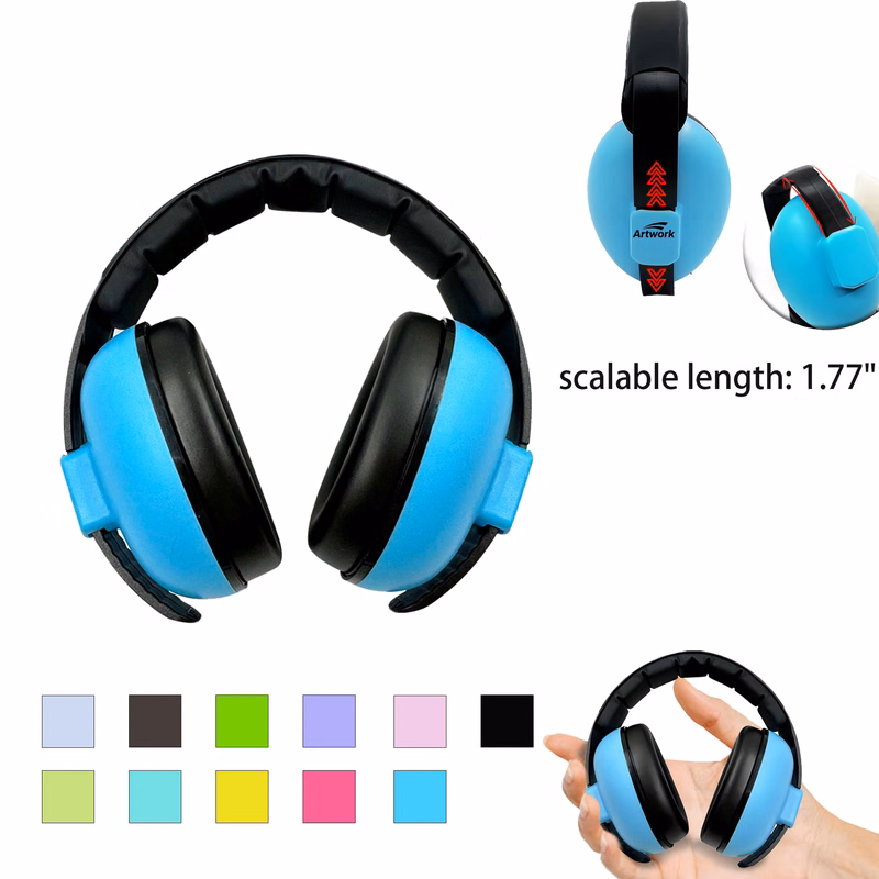 Children's Head Mounted Earmuffs