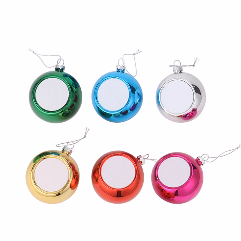 Plastic Christmas Ball Ornament