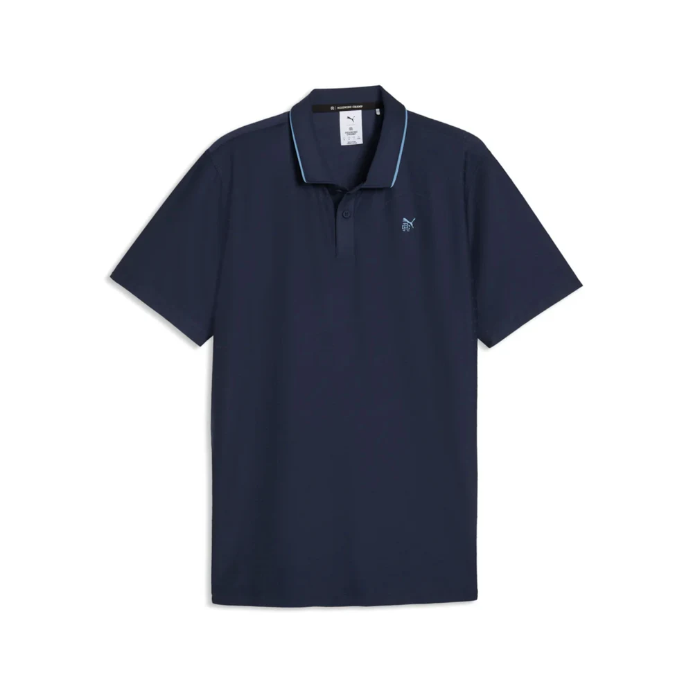 PUMA® Men's Reigning Champ Jacquard Golf Polo Shirt with Custom Logo 1
