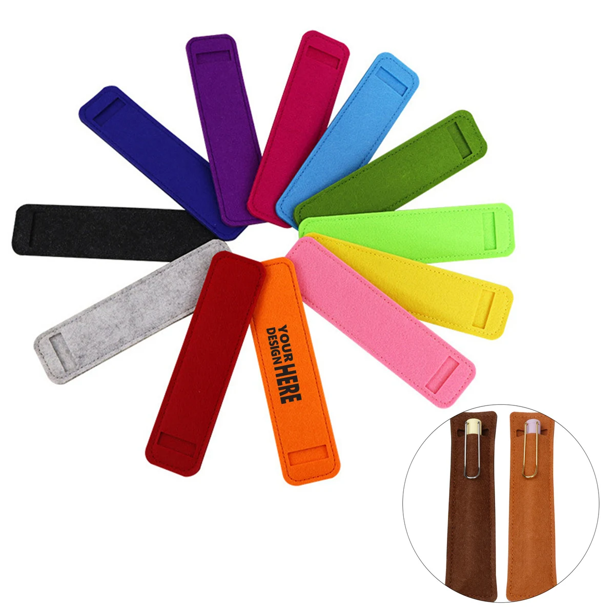 Minimalist Felt Pen Pouch 1