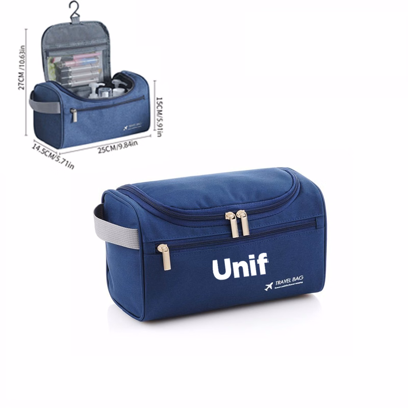 Large Capacity Waterproof Hook Travel Cosmetic Bag