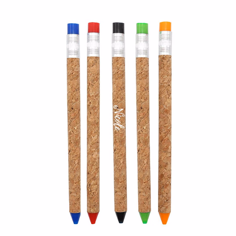 Pressable Eco-Friendly Biodegradable Ballpoint Pen