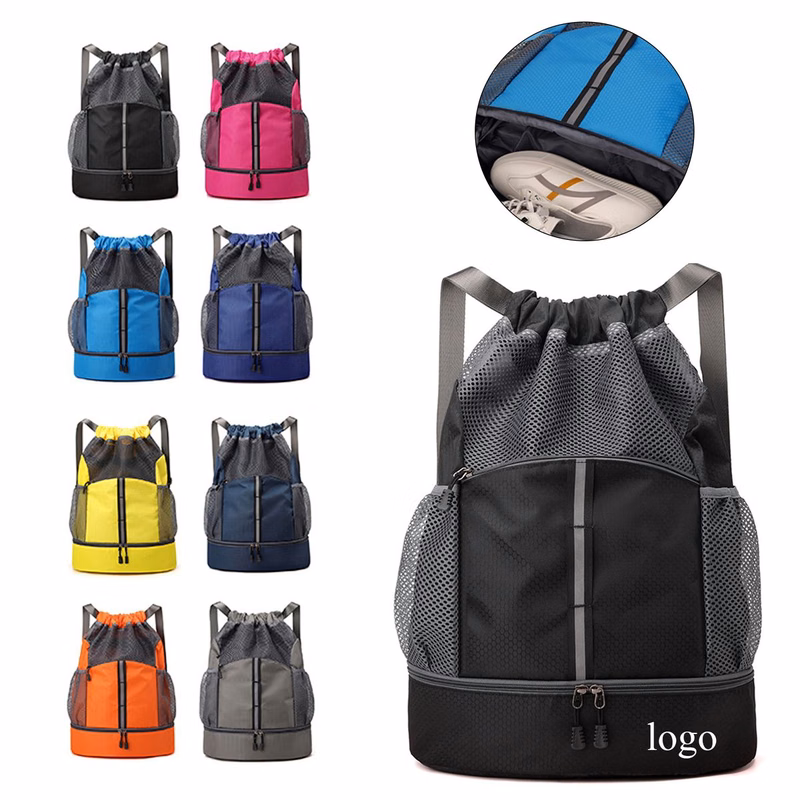 Portable Drawstring Student Backpack
